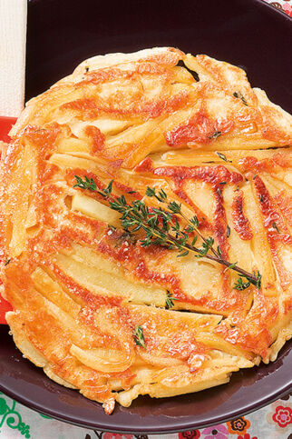 Apfel-Thymian-Pfannkuchen Apfel-Thymian-Pfannkuchen