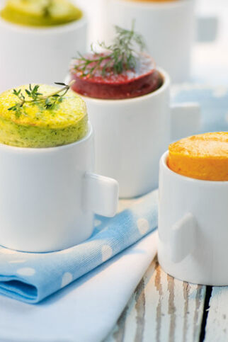 Leichte Gemüseflans Leichte Gemüseflans