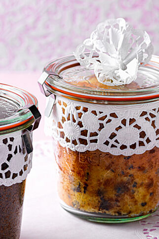 Marzipankuchen im Glas Marzipankuchen im Glas