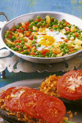 Gefüllte Auberginen Gefüllte Auberginen