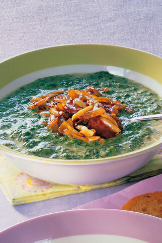 Spanische Spinatsuppe Spanische Spinatsuppe