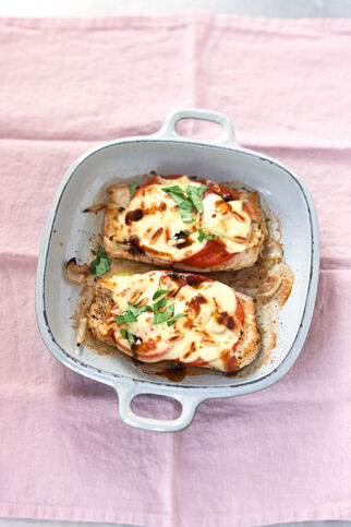 Putenschnitzel »Caprese« Putenschnitzel »Caprese«