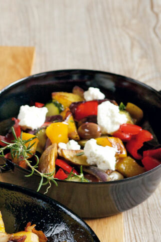 Mediterrane Kartoffelpfanne Mediterrane Kartoffelpfanne