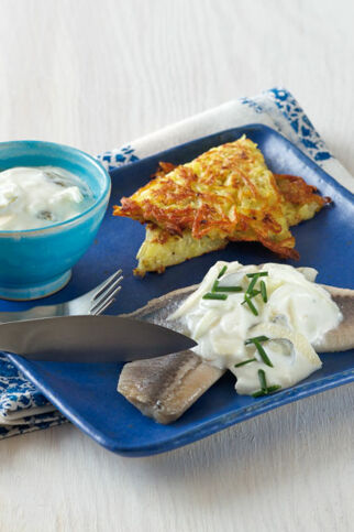 Matjes mit Rösti Matjes mit Rösti