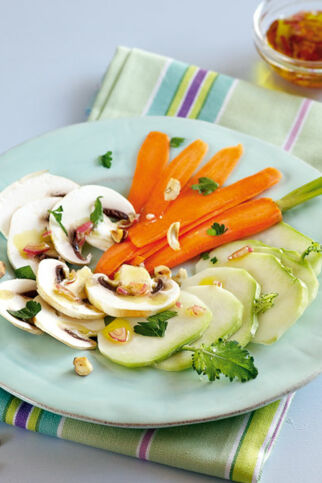 Gemüse-Carpaccio Gemüse-Carpaccio