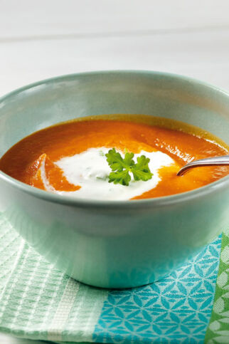 Rote Linsencremesuppe Rote Linsencremesuppe