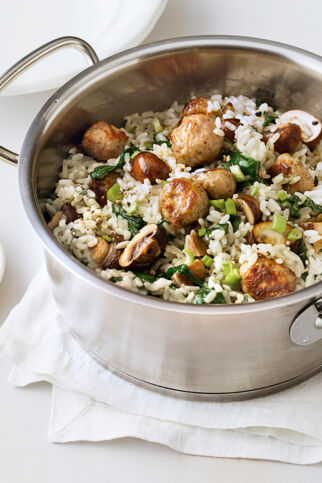 Reistopf mit Salsiccia Reistopf mit Salsiccia