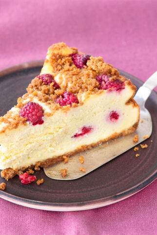 Himbeer-Mascarpone-Käsekuchen Himbeer-Mascarpone-Käsekuchen