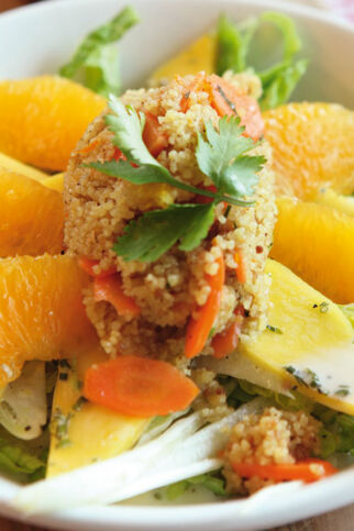 Mango-Orangen-Salat mit Couscous Mango-Orangen-Salat mit Couscous