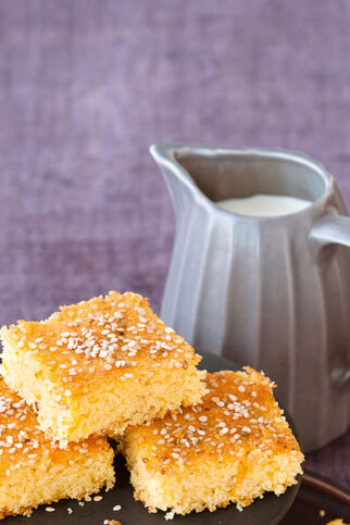 Honig-Sesam-Kuchen Honig-Sesam-Kuchen