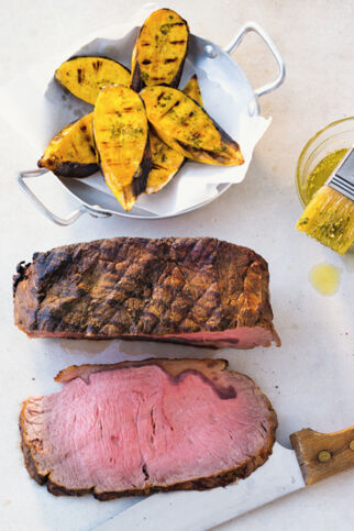 Sirloinsteak mit Salsa Chimichurri Sirloinsteak mit Salsa Chimichurri