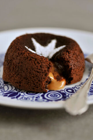 Mi-cuit au chocolat mit Überraschung Mi-cuit au chocolat mit Überraschung