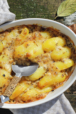 Kümmel-Käse-Kartoffeln Kümmel-Käse-Kartoffeln