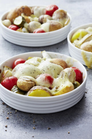 Raclette aus dem Ofen Raclette aus dem Ofen