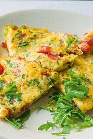 Tomaten-Käse-Omelett Tomaten-Käse-Omelett