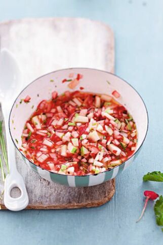 Radieschenvinaigrette Radieschenvinaigrette