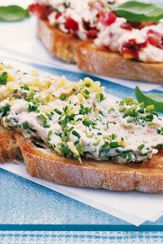 Zweierlei Fischmousse Zweierlei Fischmousse