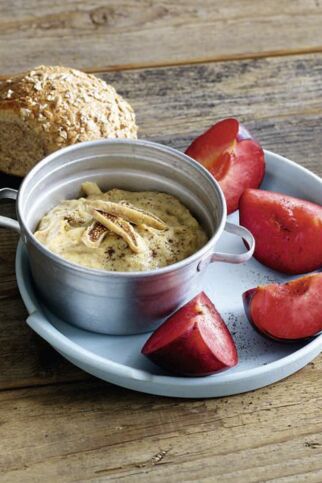 Feigencreme mit Pflaumen Feigencreme mit Pflaumen