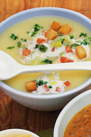 Fränkische Zwiebelsuppe Fränkische Zwiebelsuppe