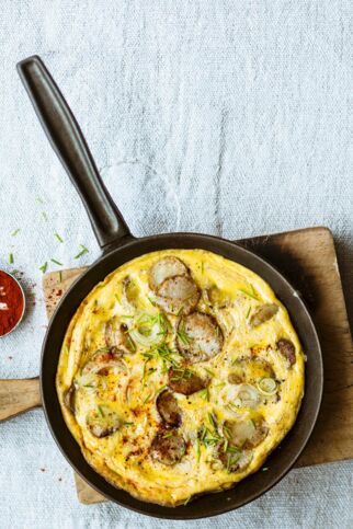 Topinambur-»Bauernfrühstück« Topinambur-»Bauernfrühstück«