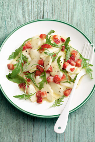 Spargel-Erdbeer-Salat Spargel-Erdbeer-Salat