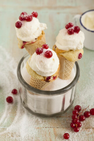 Eishörnchen-Cupcakes Eishörnchen-Cupcakes