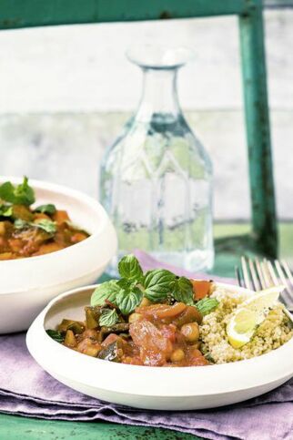 Gemüse-Tajine mit Couscous Gemüse-Tajine mit Couscous