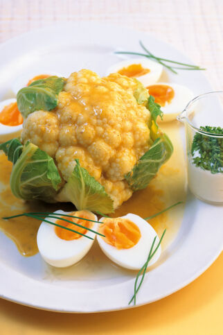 Blumenkohl im Sommerkleid Blumenkohl im Sommerkleid