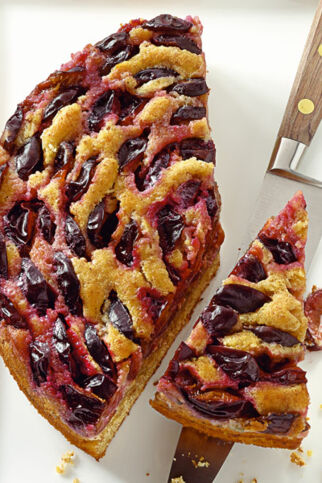 Pflaumen-Marzipankuchen Pflaumen-Marzipankuchen