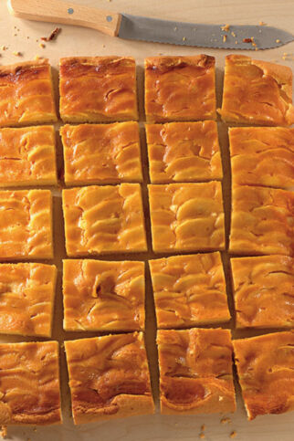 Apfelkuchen mit Karamellcreme Apfelkuchen mit Karamellcreme