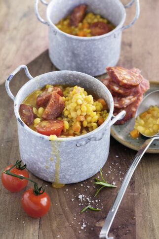 Linseneintopf mit Chorizo Linseneintopf mit Chorizo