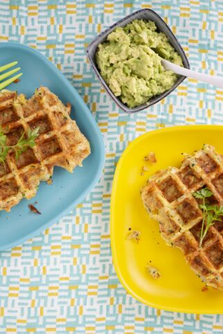 Kartoffel-Zucchini-Waffeln Kartoffel-Zucchini-Waffeln