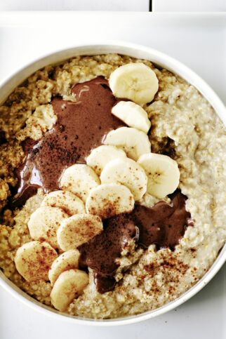 Bananen-Schoko-Porridge Bananen-Schoko-Porridge