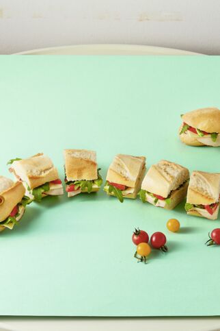 Baguette-Schlange Baguette-Schlange