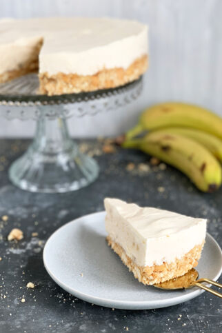 No-Bake-Bananen-Kuchen No-Bake-Bananen-Kuchen