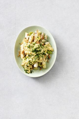 Kohlrabi mit Linsencreme Kohlrabi mit Linsencreme