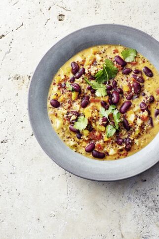 One-Pot-Quinoa mit Bohnen One-Pot-Quinoa mit Bohnen