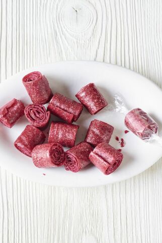 Himbeer-Kokos-Fruchtleder Himbeer-Kokos-Fruchtleder