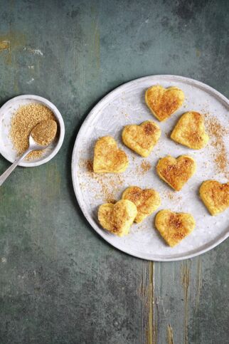 Kürbis-Zimt-Herzen Kürbis-Zimt-Herzen