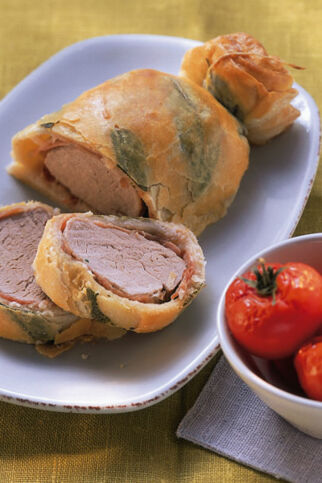 Filet im Salbei-Blätterteig Filet im Salbei-Blätterteig