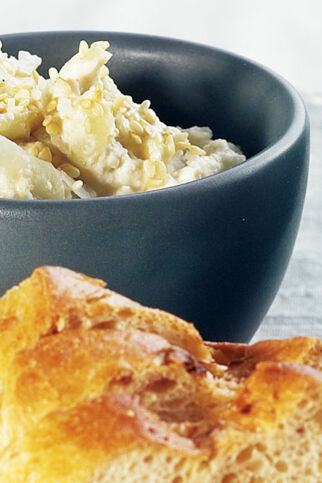 Kohlrabi-Sesam-Paste Kohlrabi-Sesam-Paste