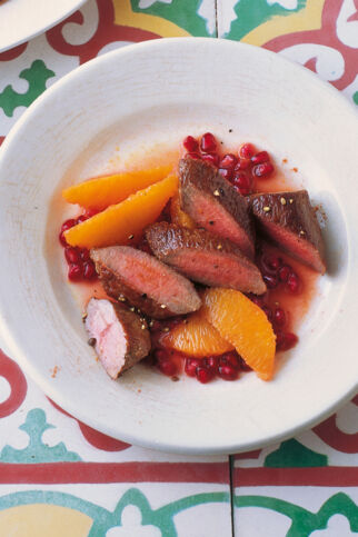 Lamm mit Granatapfelsauce Lamm mit Granatapfelsauce