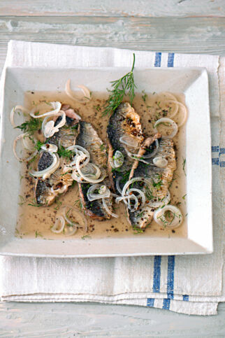 Eingelegte Bratheringe Eingelegte Bratheringe