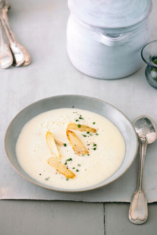 Spargelcremesuppe Spargelcremesuppe