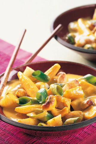 Fruchtiges Fischcurry Fruchtiges Fischcurry