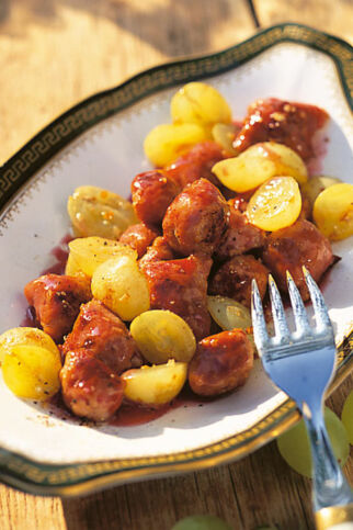 Salsicce in Rotwein Salsicce in Rotwein