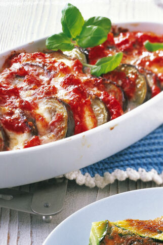 Auberginenauflauf Auberginenauflauf