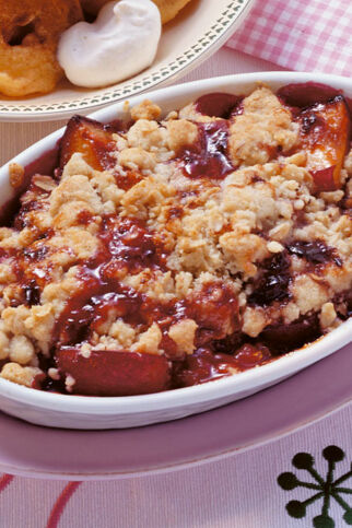 Pflaumen-Crumble Pflaumen-Crumble
