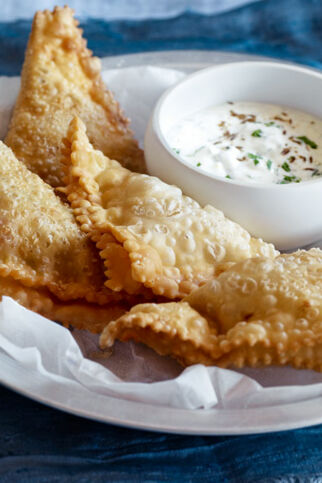 Samosas mit Brokkolifüllung Samosas mit Brokkolifüllung