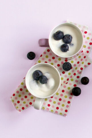 Heidelbeer-Quarkcreme Heidelbeer-Quarkcreme